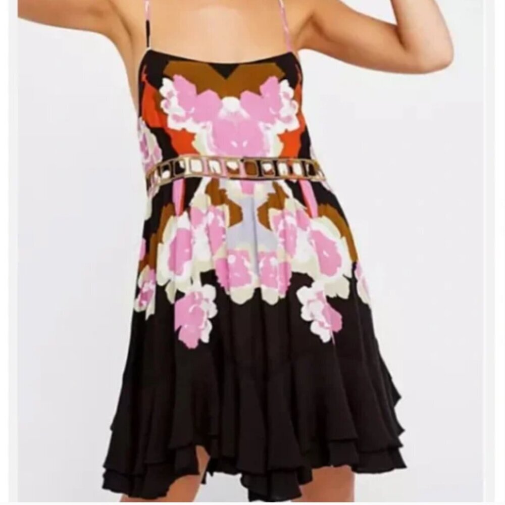 Intimately Free People Sweet Lucy Slip Mini Dress Sz Small